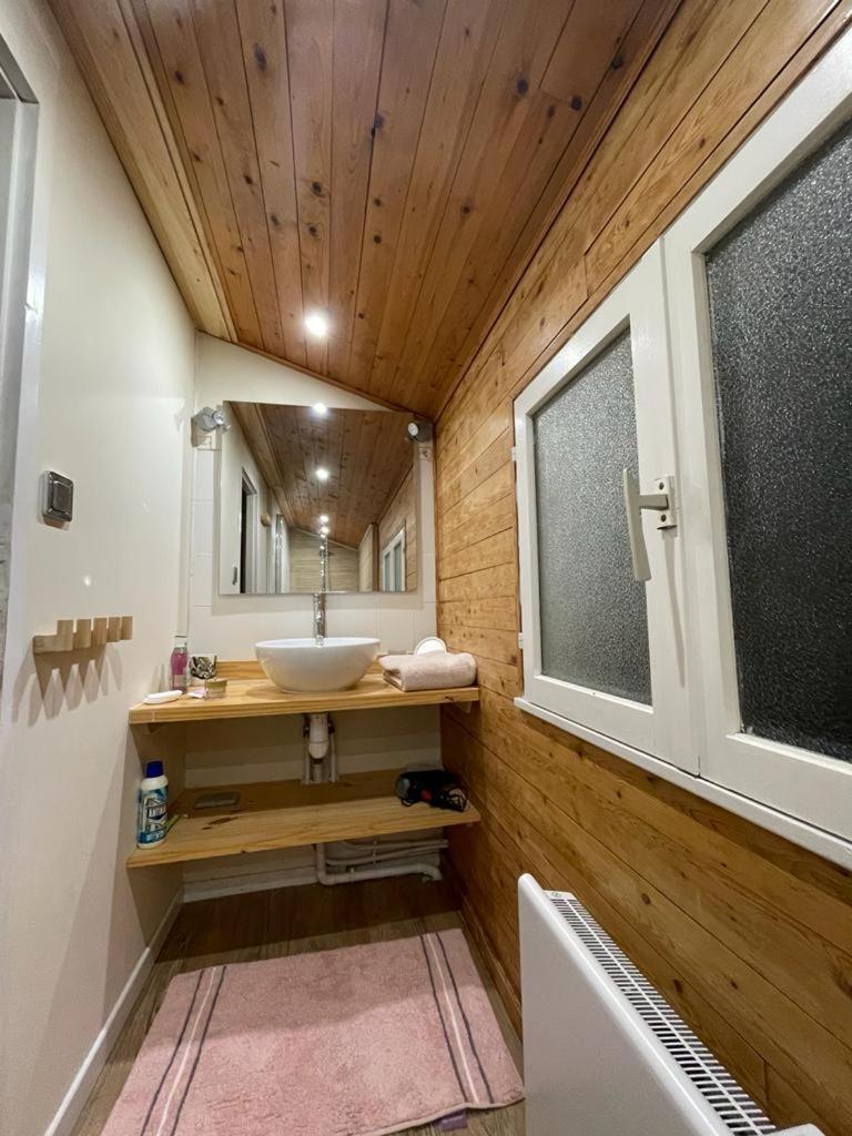 Maison Familiale En Bois Avec Piscine, Proche Du Bassin Gujan-Mestras Esterno foto